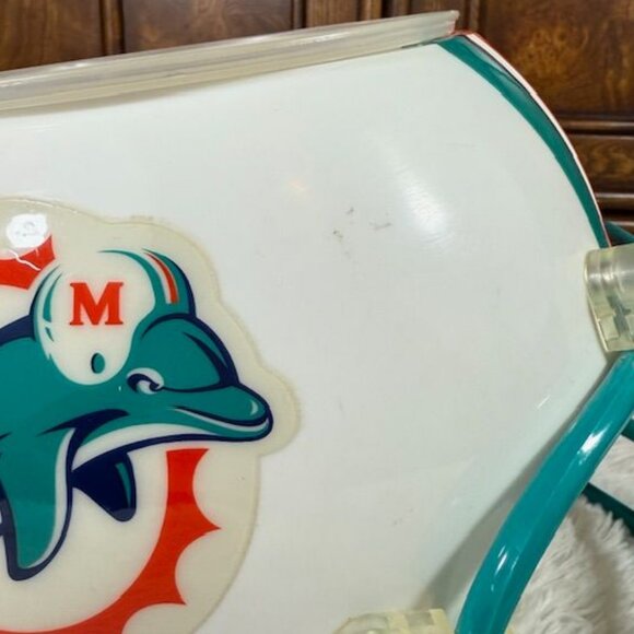 Vintage Miami Dolphins Multi-Purpose Helmet Bowl with Lid - Picture 13 of 16
